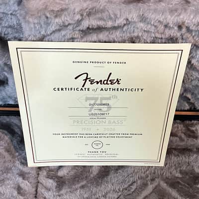 Fender 75th Anniversary American Professional PJ Bass - 2-Color Sunburst image 8