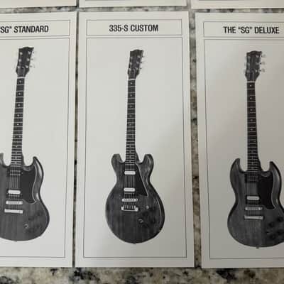 Gibson Pre Owners Manual Solid Body Series 1981 EDS-1275 L-5S Les Paul Deluxe 335-S Deluxe Custom SG Standard image 6