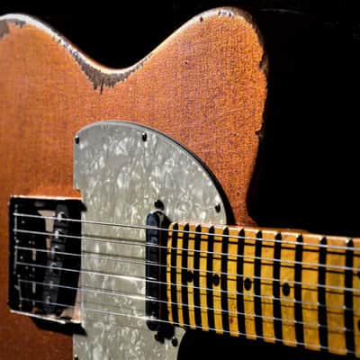 American Custom Fender Telecaster Relic Pink Sparkle CS Texas Specials image 2
