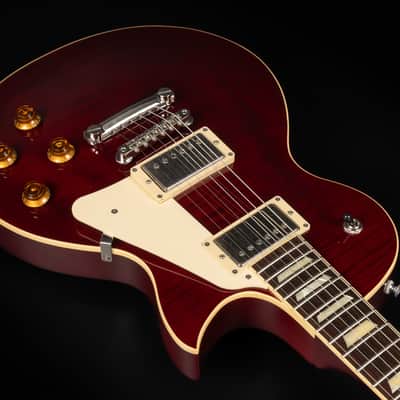 2018 FGN Neo Classic LS30 Sagmeister Special - Wine Red | Japan Les Paul “AAA” Flame Top Seymour Duncan Pickups Long Neck Tenon | Case Bild 7