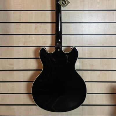 D'Angelico Excel DC Stopbar Tailpiece Solid Black Semi-Hollow Electric Guitar Case Made in South-Korea image 10