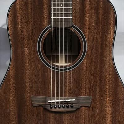 Crafter ABLE-D 630/N Able series 635, Dreadnought Acoustic Guitar w/ Solid Mahogany Top image 4