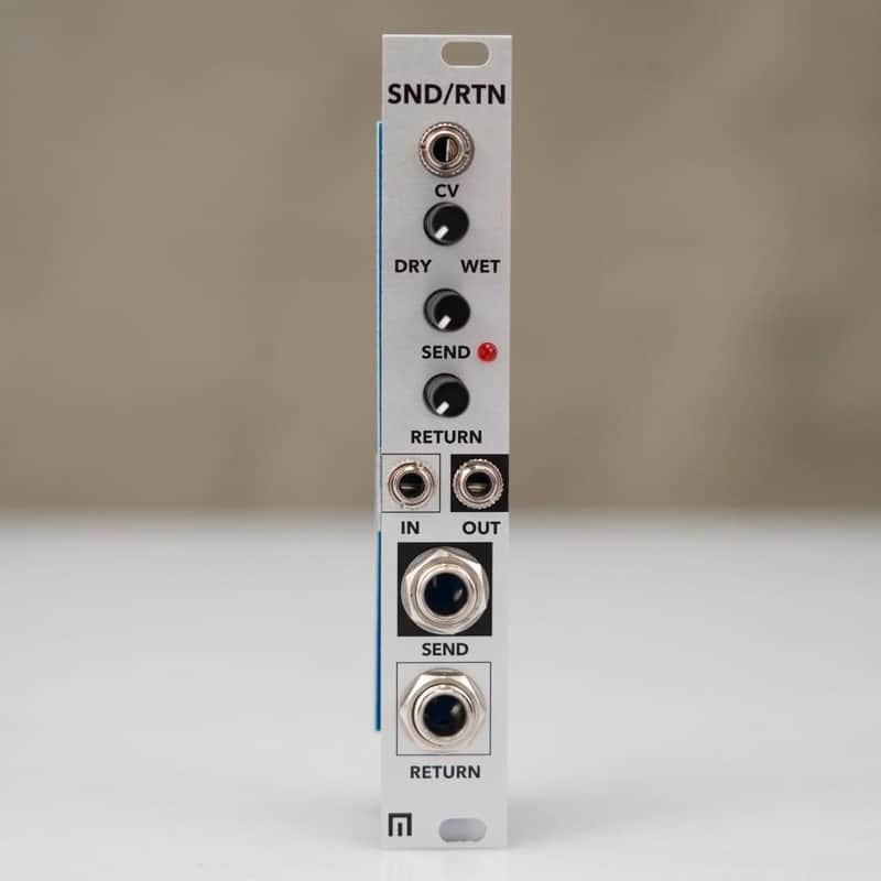 Malekko SND/RTN Eurorack Module w/ Tiptop Stackcables #58533 image 1