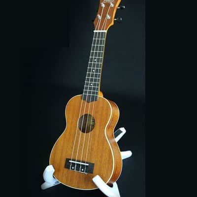 PukanaLa Model PU21S Soprano Ukulele with Sapele Mahogany Top, Back and Sides image 5