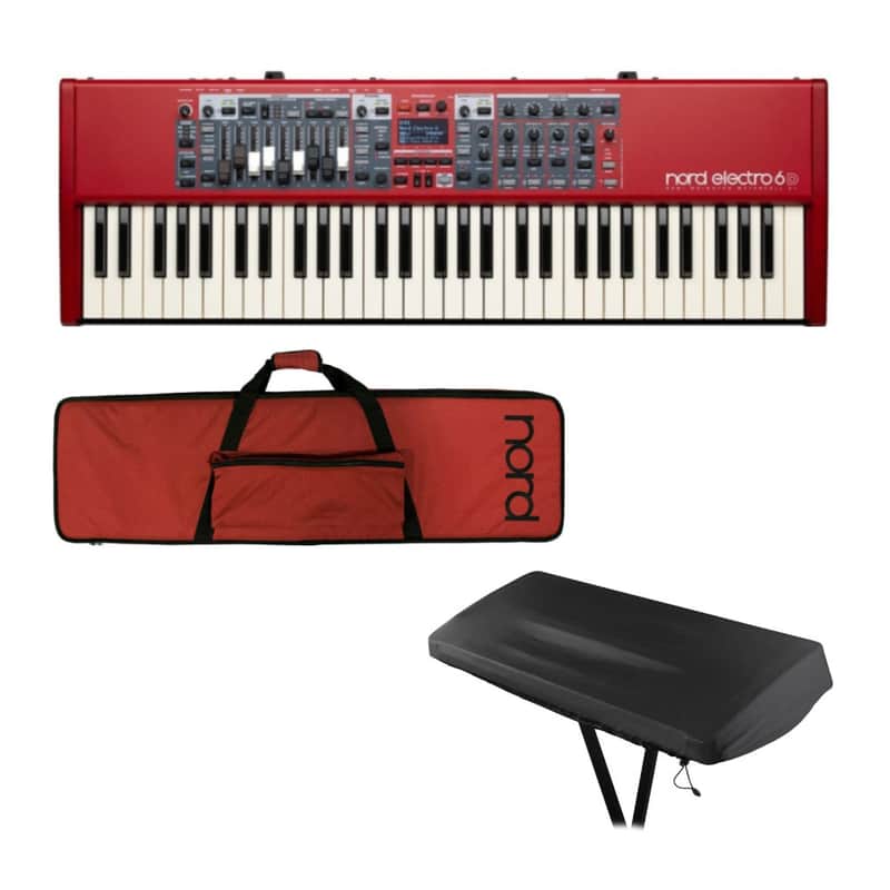 Nord Electro 6D 61-Key Semi-Weighted Keyboard Bundle with Nord Soft Case image 1
