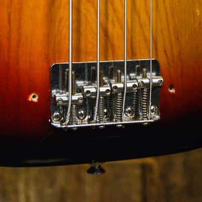 Fender Precision Bass with Rosewood Fretboard 1978 - Sunburst image 13