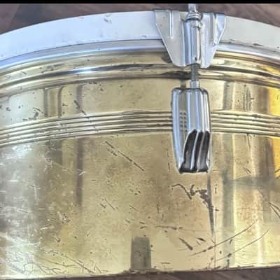 Rogers Humberto Morales 6.5” x 14” Brass Timbale 60s - Brass image 9