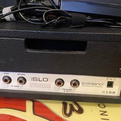 Soldano SLO Mini 30-Watt Solid-State Guitar Amp Head 2022 - Present - Black image 3