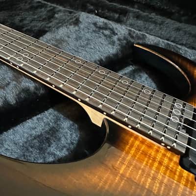 Schecter USA Custom Shop Sunset Extreme Exotic 6 Flamed Koa Electric Guitar - Tabacco Sunburst image 14
