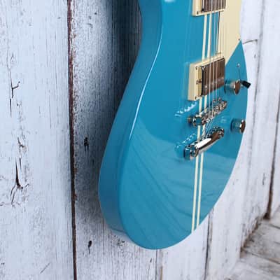 Yamaha RSE20 Revstar Element Chambered Body Electric Guitar Swift Blue Finish image 8