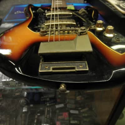 Teisco Del Rey -VINTAGE- "ET-220 " SUNBURST Electric Guitar w/tremolo image 10