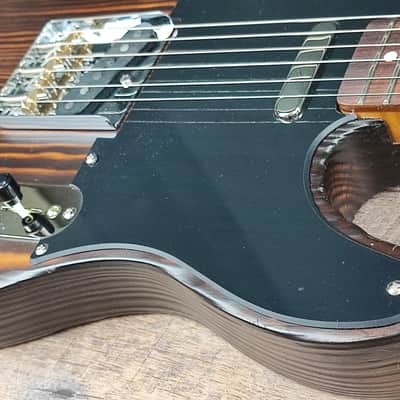 MyDream Partcaster Custom Built - Torch-burned Pinecaster Hepcat 55 image 6