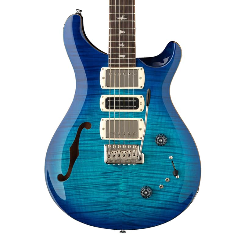PRS SE Special Semi-Hollow Electric Guitar - Lake Blue - Used image 1