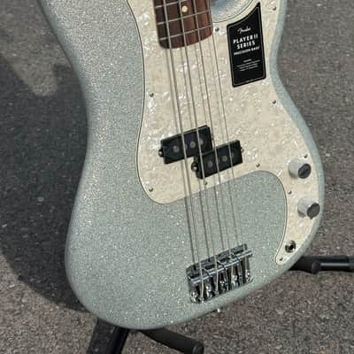2026 Fender 75th Anniversary Player II Precision Bass Diamond Dust Sparkle New Unplayed 8lbs12oz Auth Dlr #442 image 1