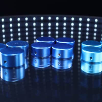 (11) Pedal Switch Topper — (3) Shades of Blue image 2