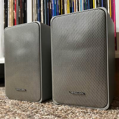 Vintage Realistic Minimus-7 Silver Bookshelf Speaker Pair Radio Shack TESTED ✅ image 3