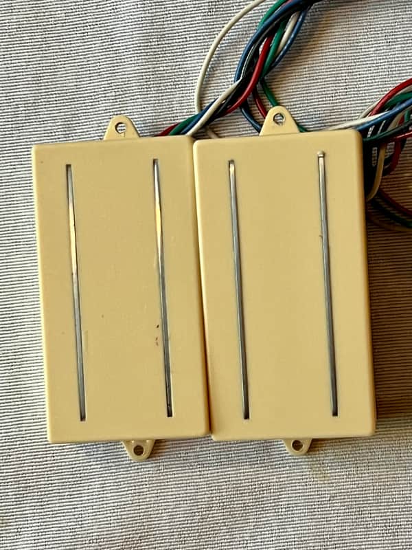 Wilde L90 humbucker pickup set Cream used image 1