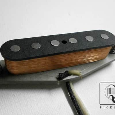 MUSTANG Guitar Pickup A5 HOT Vintage Custom Fits Fender Gray Bottom Hand Wound by Q pickups image 1