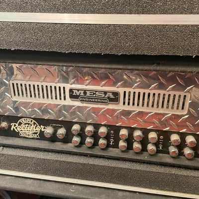 Mesa Boogie Triple Rectifier Solo Head 3-Channel 150-Watt Guitar Amp Head 2000 - 2009 - W/RACK image 2