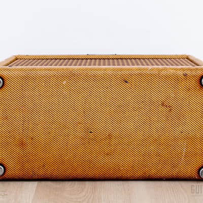 1955 Fender Princeton Tweed Vintage Tube Amp Narrow Panel Big Box 5F2 Circuit w/ Jensen image 7