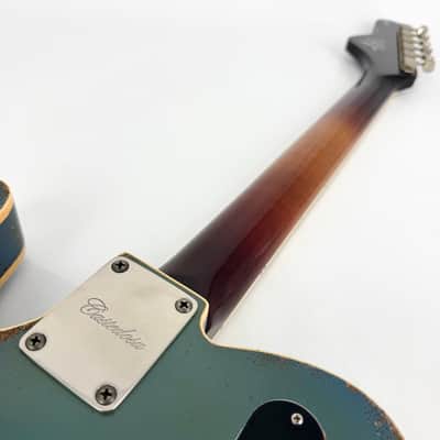 2024 Castedosa Marianna Semi-Hollow Masterbuilt Relic - Aged Lake Placid Blue image 12