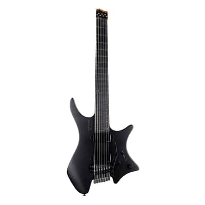 Strandberg Boden Metal NX 7 Tremolo 7-String Headless Multi-Scale Guitar - Black Granite image 2