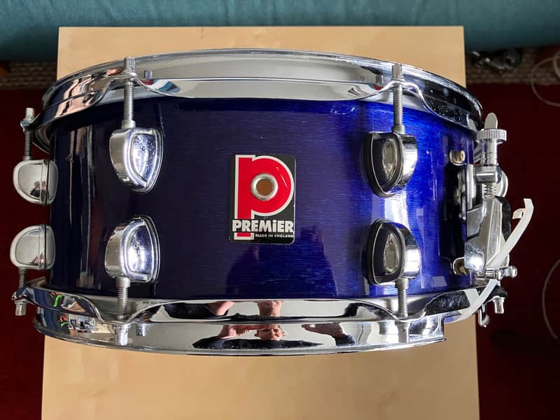 Premier XPK Snare Drum 14” x 5” - Blue Sapphire image 1