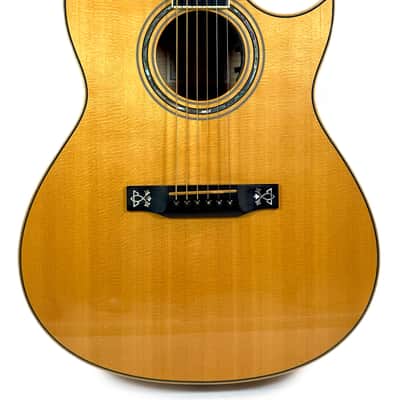 Larrivée C-19 Luxe Cutaway (Amplified) Natural 1996 image 2