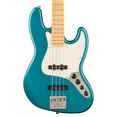 Squier Classic Vibe Active 70s Jazz Bass V MN Ocean Turquoise - 5-String Electric Bass image 4