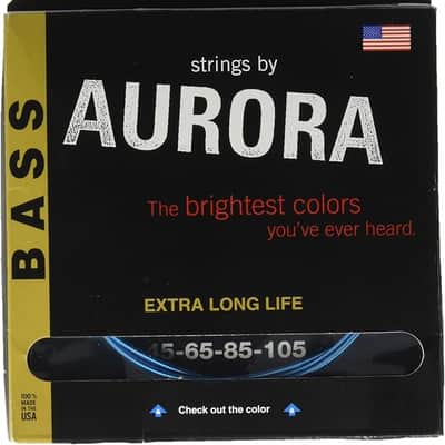 Aurora Bass Strings 4 Gauge (Gold) image 1