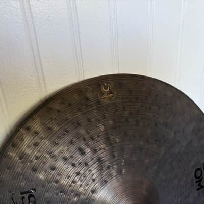 Istanbul Agop 15" OM Cindy Blackman Signature Hi Hat Cymbals 974g 1169g image 5