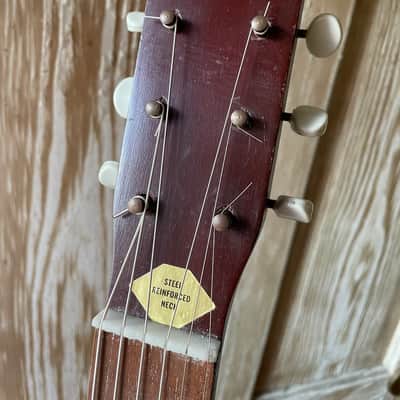 United Unbranded Parlor Guitar - circa 1960’s image 22