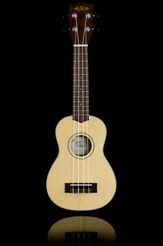 Kala Kala KA-SSTU-S Spruce Soprano Travel Ukulele image 2