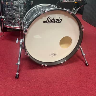 Ludwig Classic Maple Downbeat 8x12 / 14x14 / 14x20" Vintage Black Oyster Pearl image 1