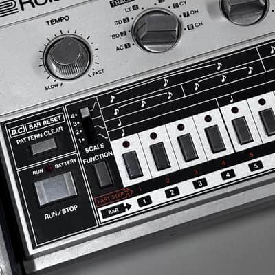 Roland TR-606 Drumatix modified 1980s - Silver image 4
