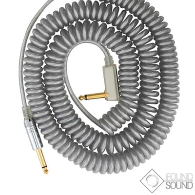 VOX VCC090 9 Metre Coiled Cable - Silver image 4