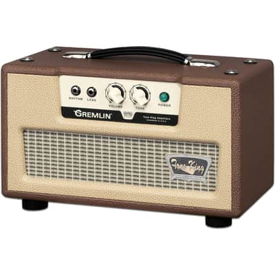 Tone King Gremlin Guitar Amplifier Head (5 Watts), Brown and Beige image 4