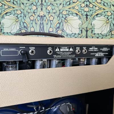 Fender Vibro King 3x10 Combo Amp Blonde 1993 image 9