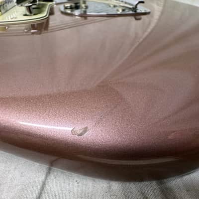 Fender 50th Anniversary Jaguar Guitar with Case 2012 - Burgundy Mist Metallic / Rosewood fingerboard image 19