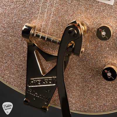 Gretsch G6134TG Limited Edition Penguin™ with String-Thru Bigsby - Champagne Sparkle image 13