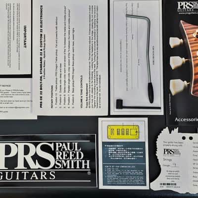 PRS (Mint)  Custom 22 Artist Grade 🎨  2007 - Blue Mateo image 23