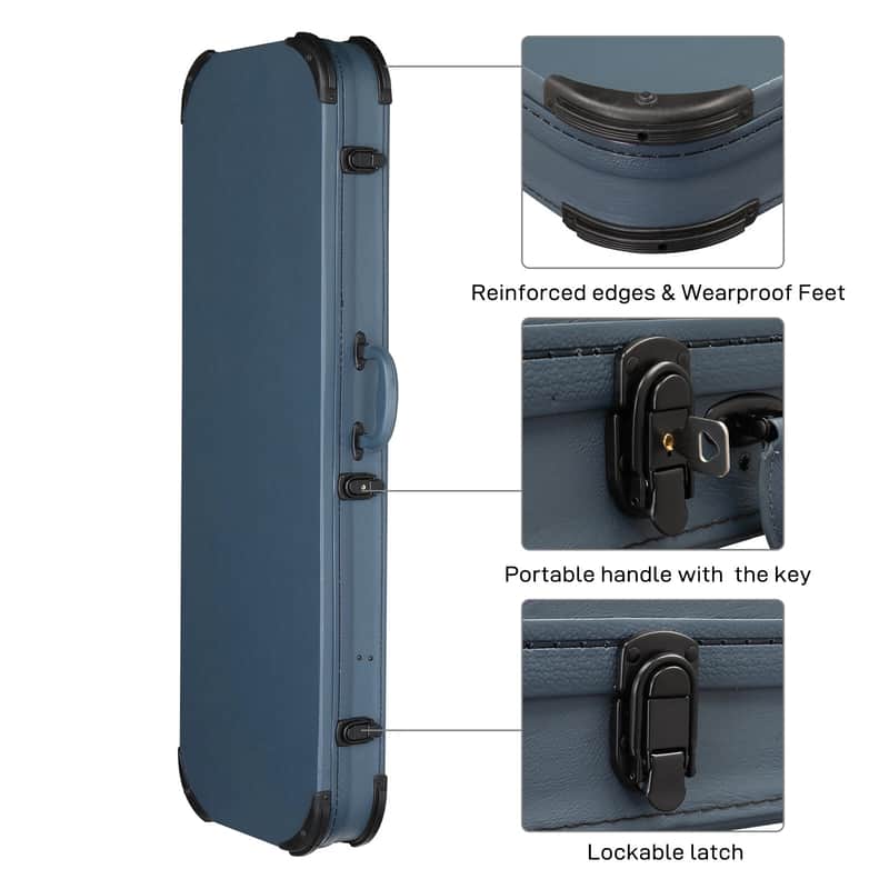 Dark Blue Stratocaster / Telecaster HardCase image 1