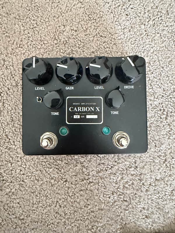 Browne Amplification Carbon X - Black image 1