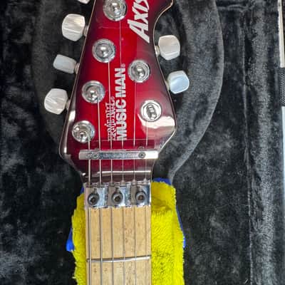 Ernie Ball Music Man Axis 2012 - Black Cherry image 6