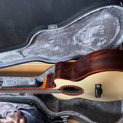 Merida Sadhu cutaway solid Spruce/ rosewood Acoustic guitar with hardcase image 12