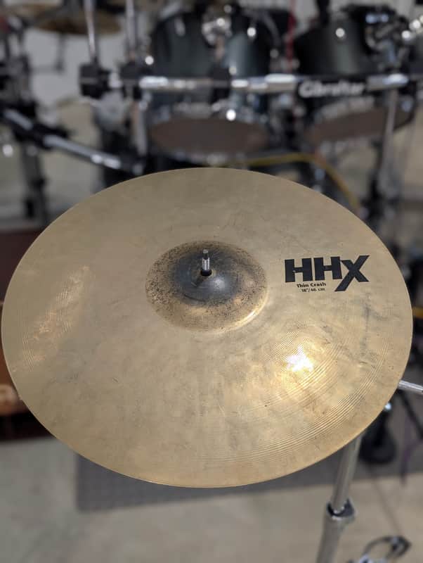 Sabian 18" HHX Thin Crash Cymbal 2001 - Present - Natural image 1