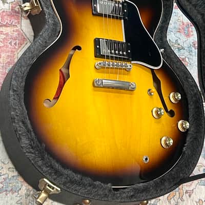 Gibson Memphis Custom '63' Block Inlay 335 2008 - Vintage Sunburst image 2