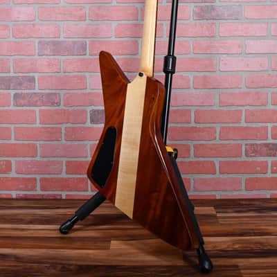 B.C. Rich USA Custom Explorer One Off  Natural 1986 w/ Fitted Hardshell Case image 6