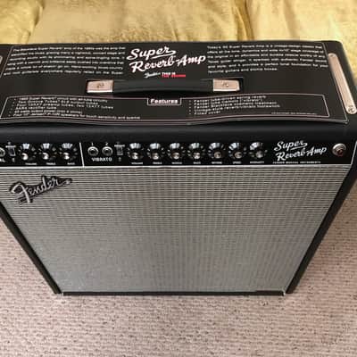Fender Alessandro Handwired Fender '65 Super Reverb Reissue 2015 Black image 2