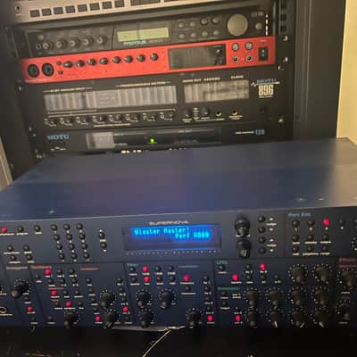 Novation Supernova Polyphonic Rackmount Synthesizer 1998 - Blue